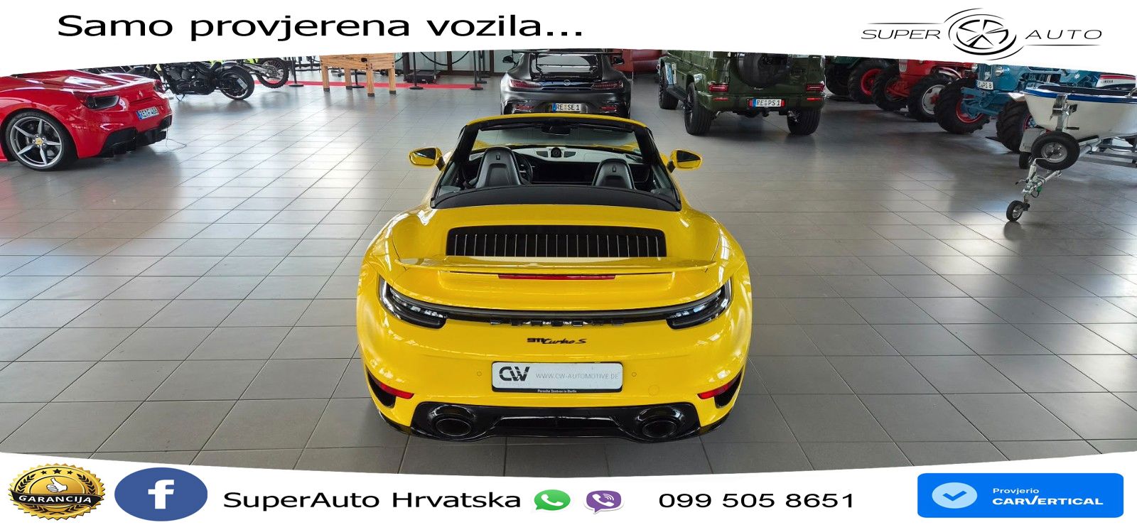 Porsche 911 Turbo S Cabriolet 3.8 (650 KS) PDK