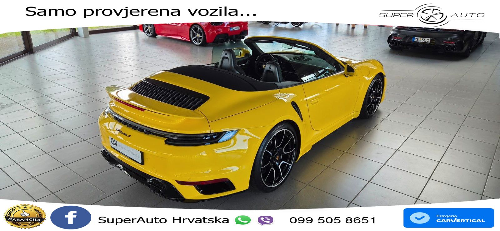 Porsche 911 Turbo S Cabriolet 3.8 (650 KS) PDK