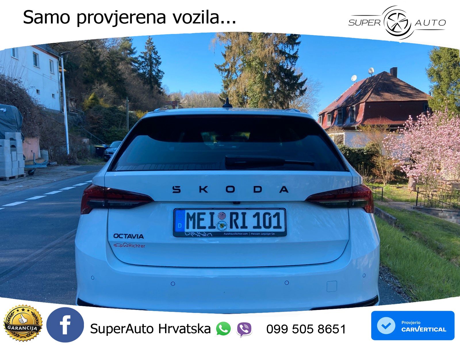 Škoda Octavia Combi 2.0 TDI (150 KS) DSG SportLine LED+GR SJED+ACC
