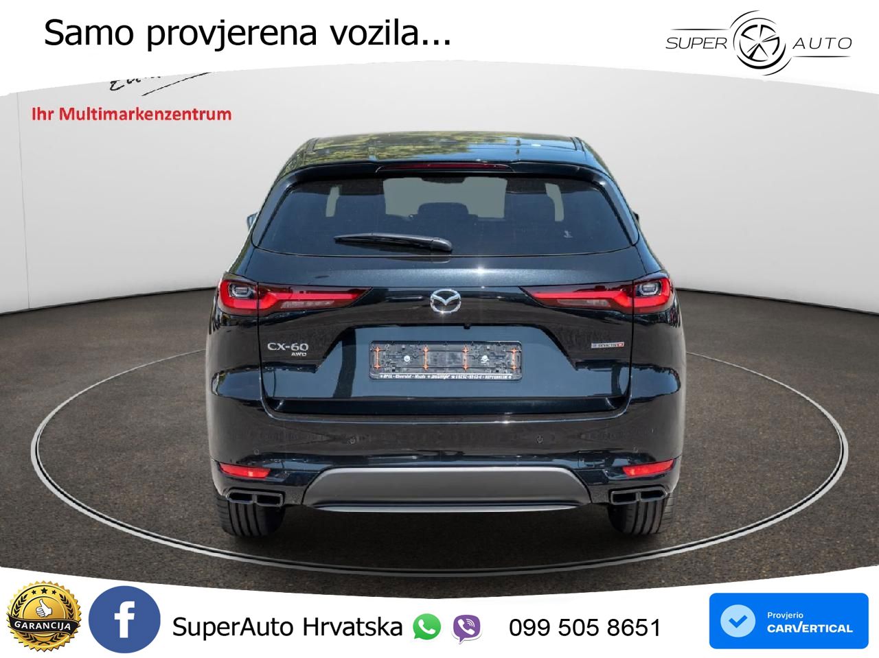 Mazda CX-60 3.3 e-Skyactiv D (254 KS) AWD Automatic MATRIX+GR SJED+KAM