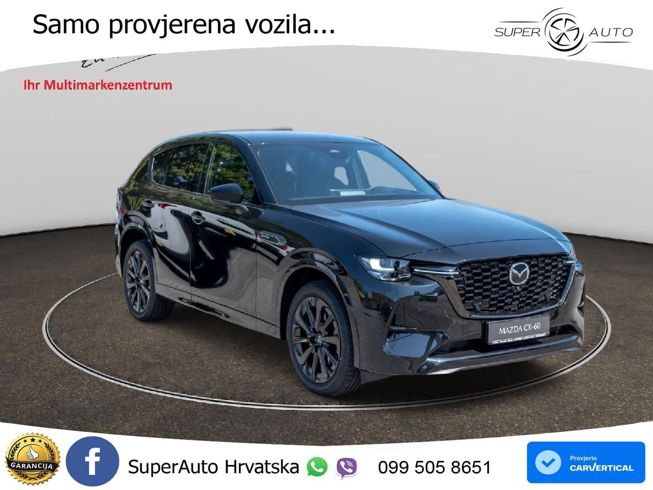 Mazda CX-60 3.3 e-Skyactiv D (254 KS) AWD Automatic MATRIX+GR SJED+KAM