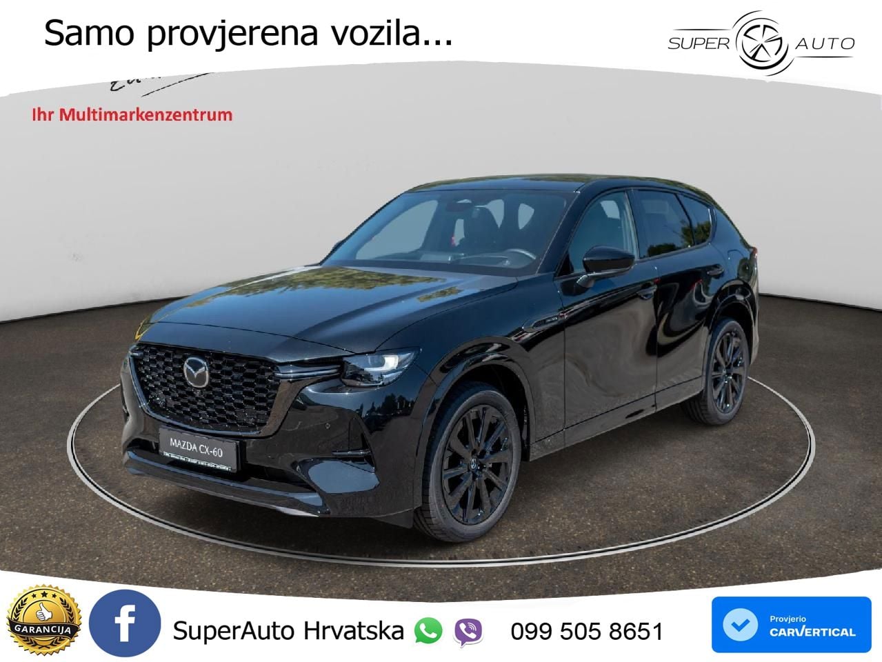 Mazda CX-60 3.3 e-Skyactiv D (254 KS) AWD Automatic MATRIX+GR SJED+KAM