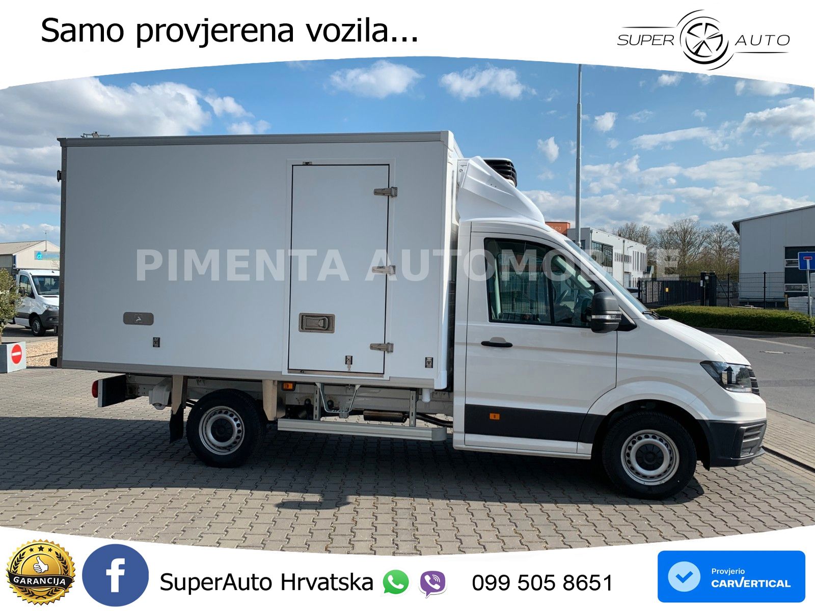 Volkswagen Crafter 35 TK Koffer AUT -20° 3,50m 6EUP RWD 163 KS