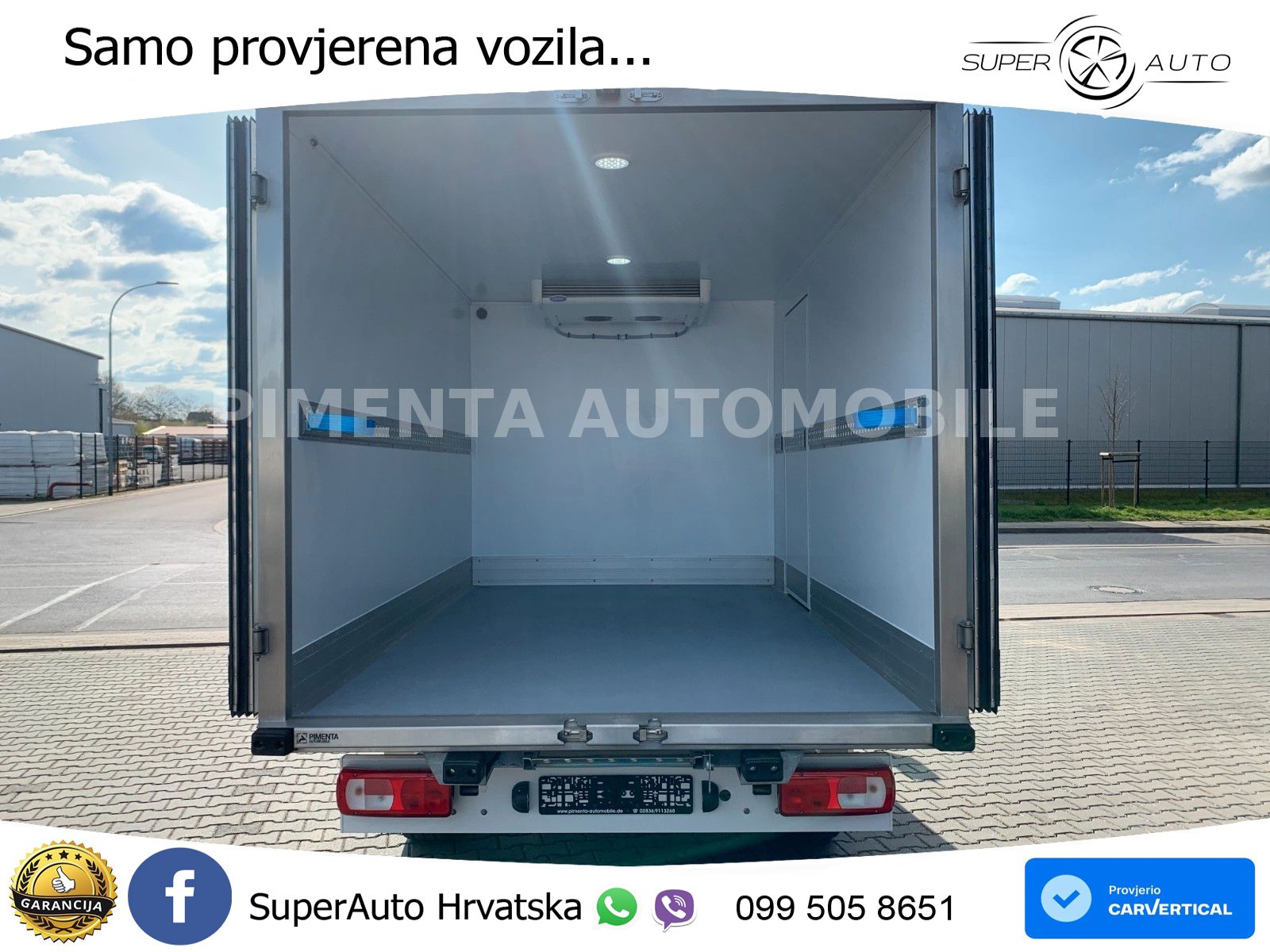 Volkswagen Crafter 35 TK Koffer AUT -20° 3,50m 6EUP RWD 163 KS