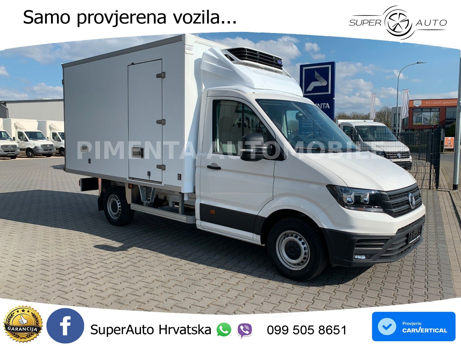 Volkswagen Crafter 35 TK Koffer AUT -20° 3,50m 6EUP RWD 163 KS