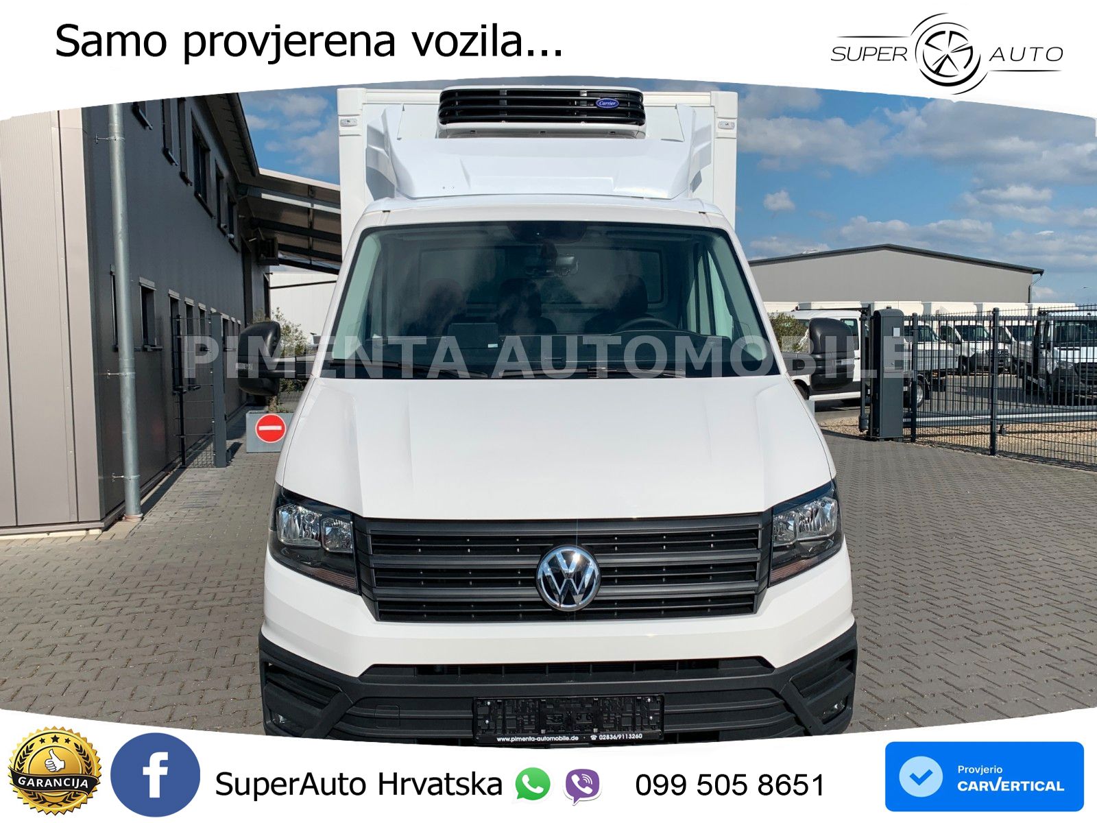 Volkswagen Crafter 35 TK Koffer AUT -20° 3,50m 6EUP RWD 163 KS