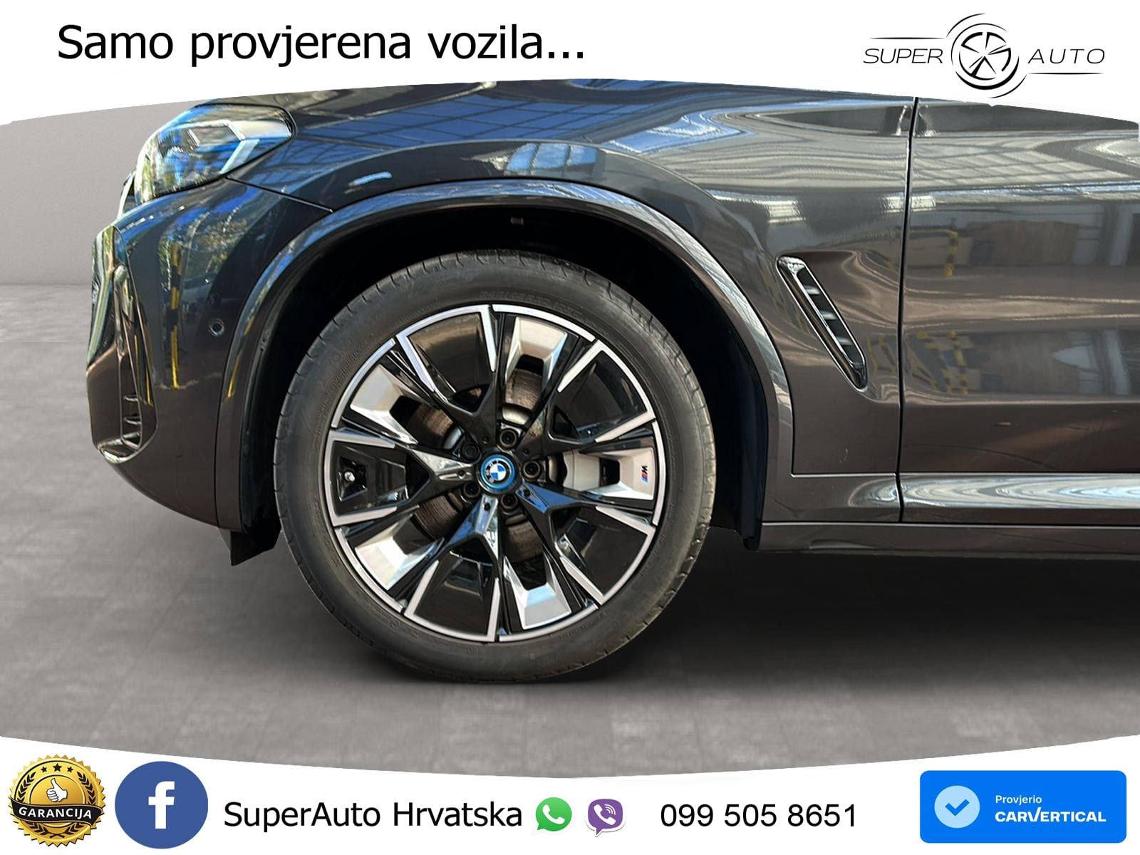 BMW iX3 80 kWh (286 KS) M Sport