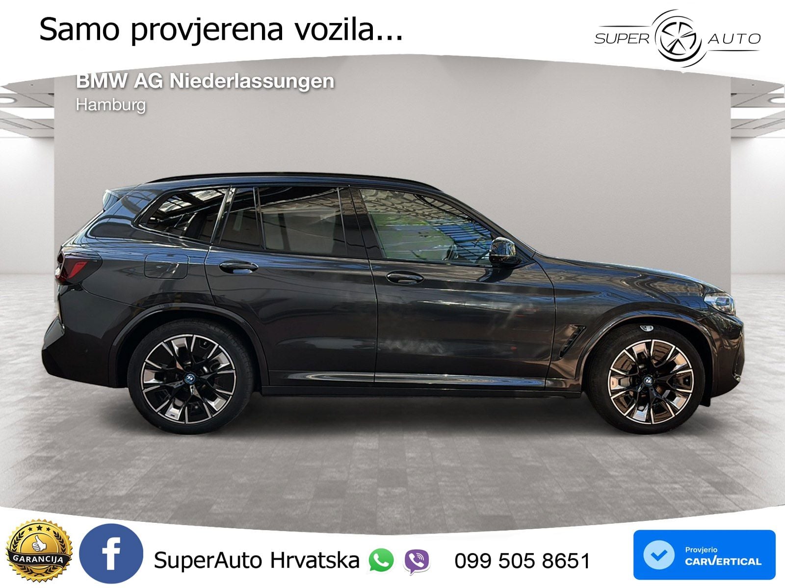 BMW iX3 80 kWh (286 KS) M Sport