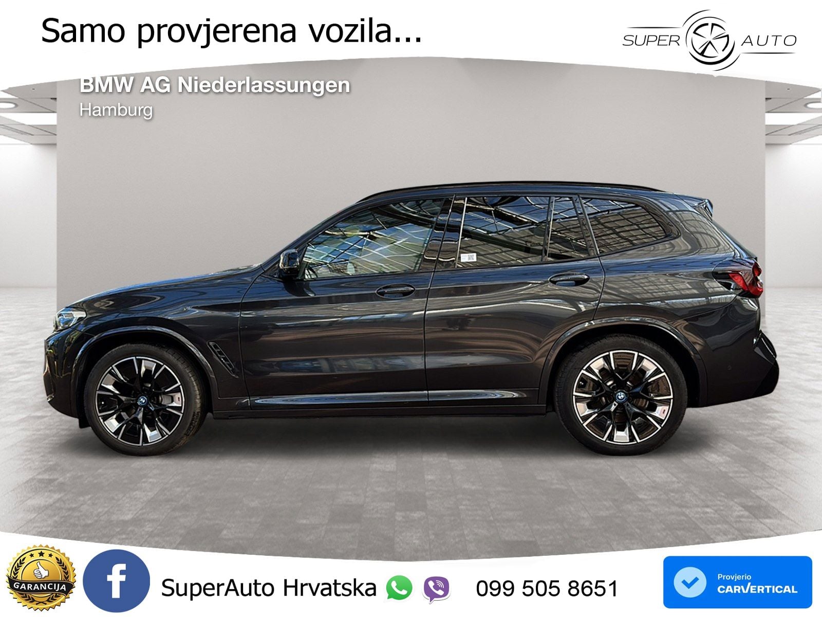 BMW iX3 80 kWh (286 KS) M Sport
