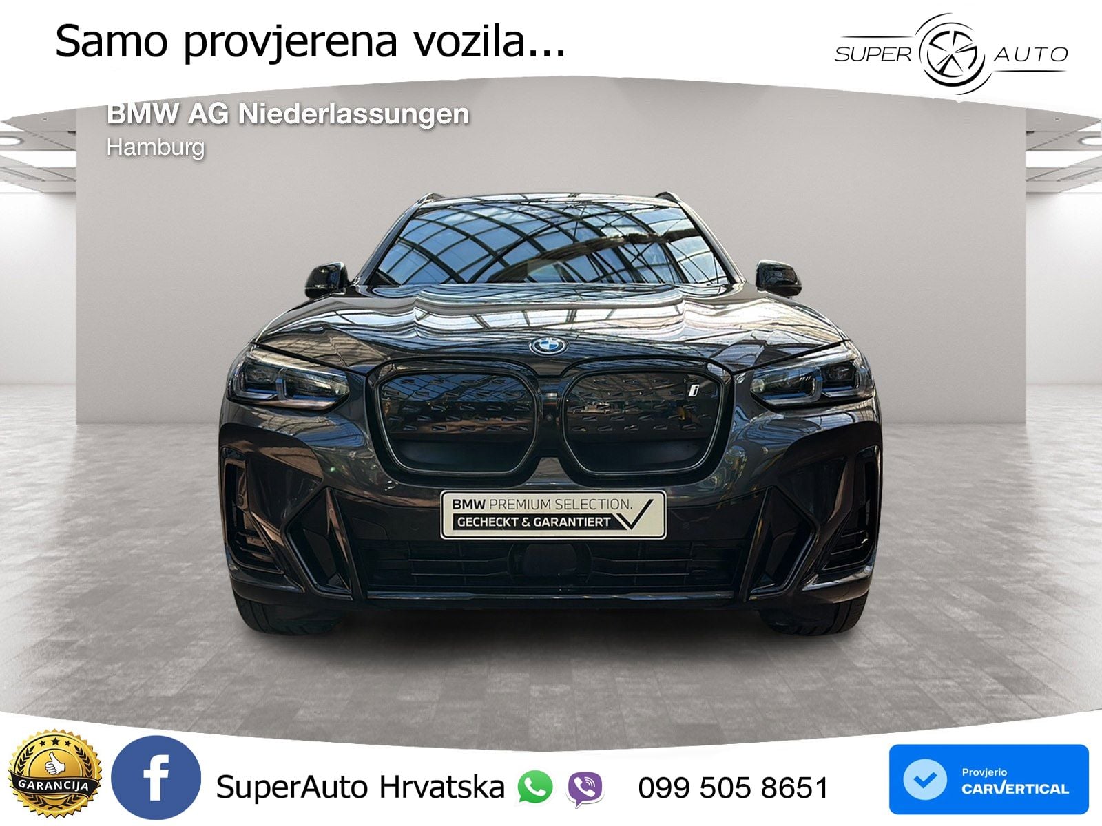 BMW iX3 80 kWh (286 KS) M Sport