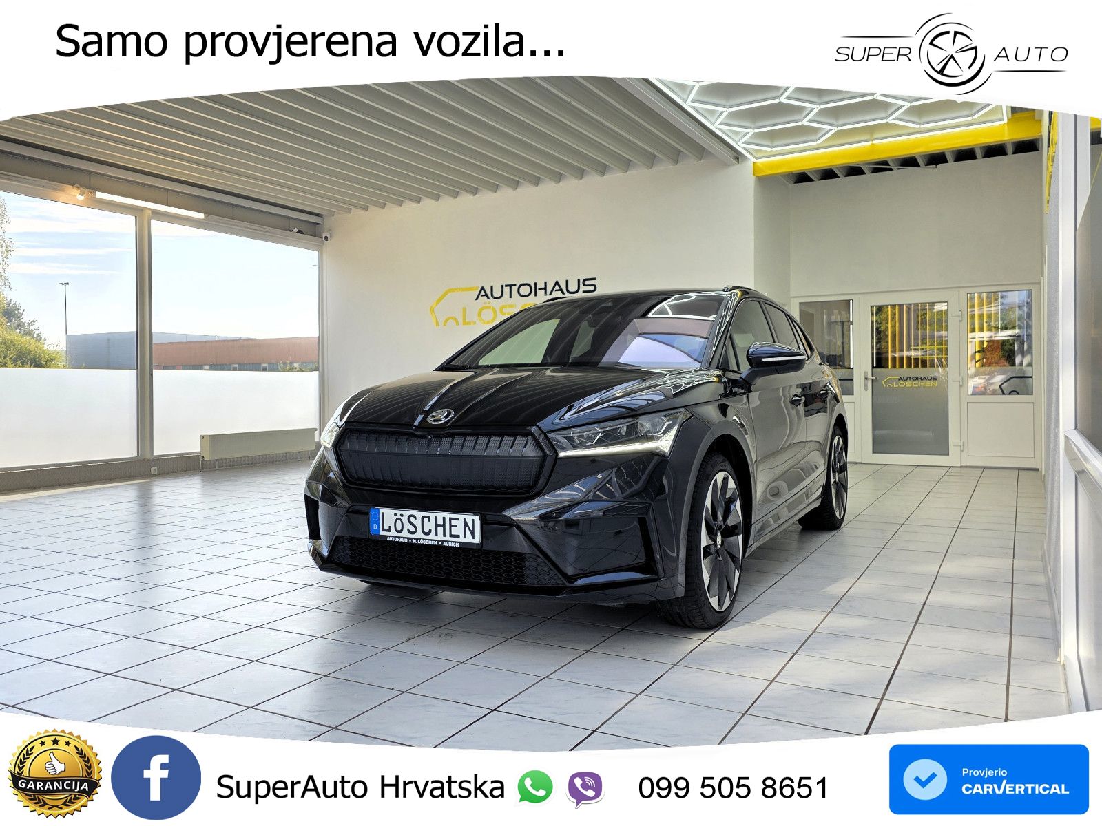 Škoda Enyaq iV 80x 82 kWh (265 KS) AWD SportLine LED+GR SJED+ACC
