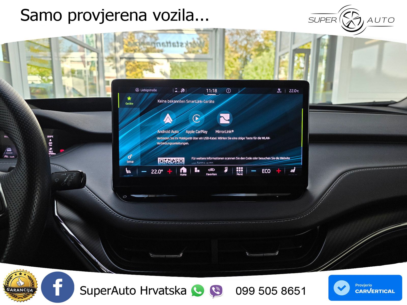 Škoda Enyaq iV 80x 82 kWh (265 KS) AWD SportLine LED+GR SJED+ACC