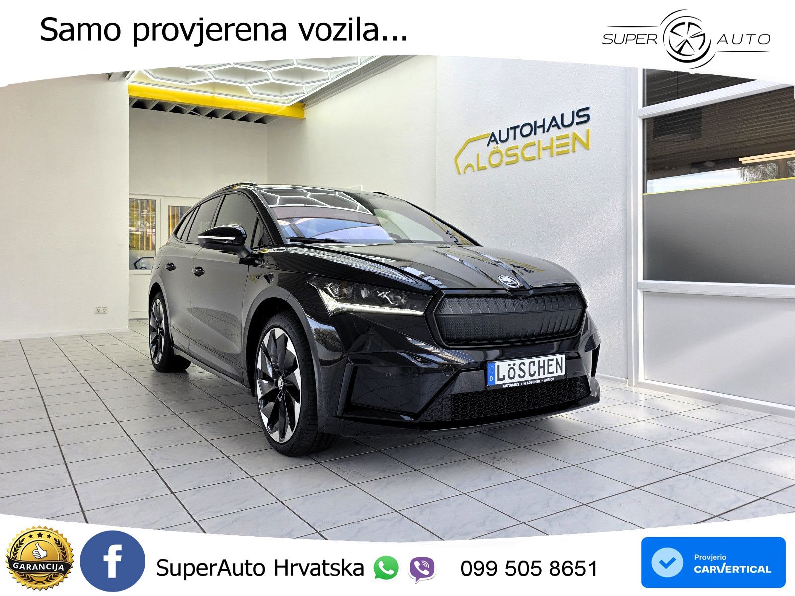 Škoda Enyaq iV 80x 82 kWh (265 KS) AWD SportLine LED+GR SJED+ACC