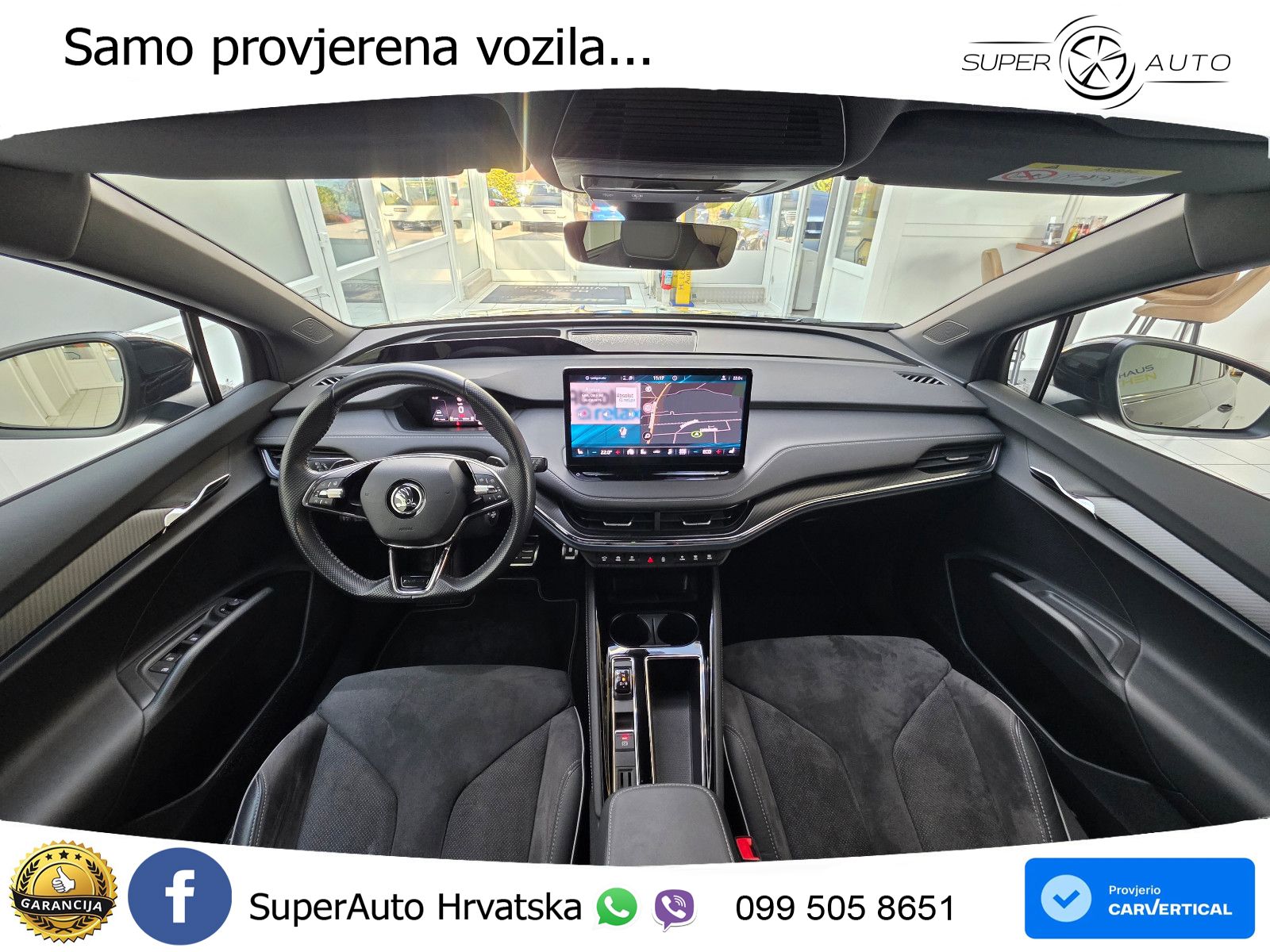 Škoda Enyaq iV 80x 82 kWh (265 KS) AWD SportLine LED+GR SJED+ACC