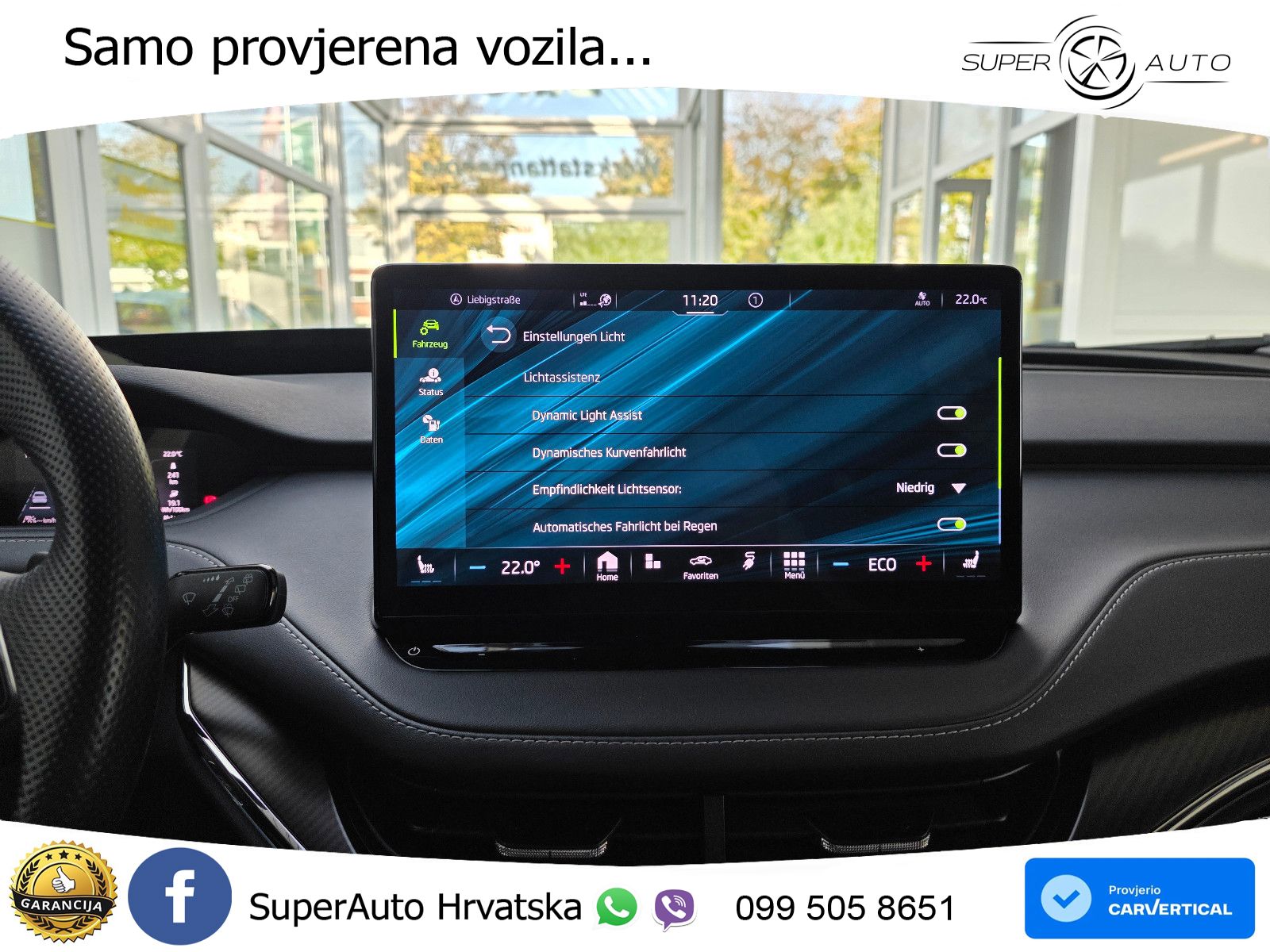 Škoda Enyaq iV 80x 82 kWh (265 KS) AWD SportLine LED+GR SJED+ACC