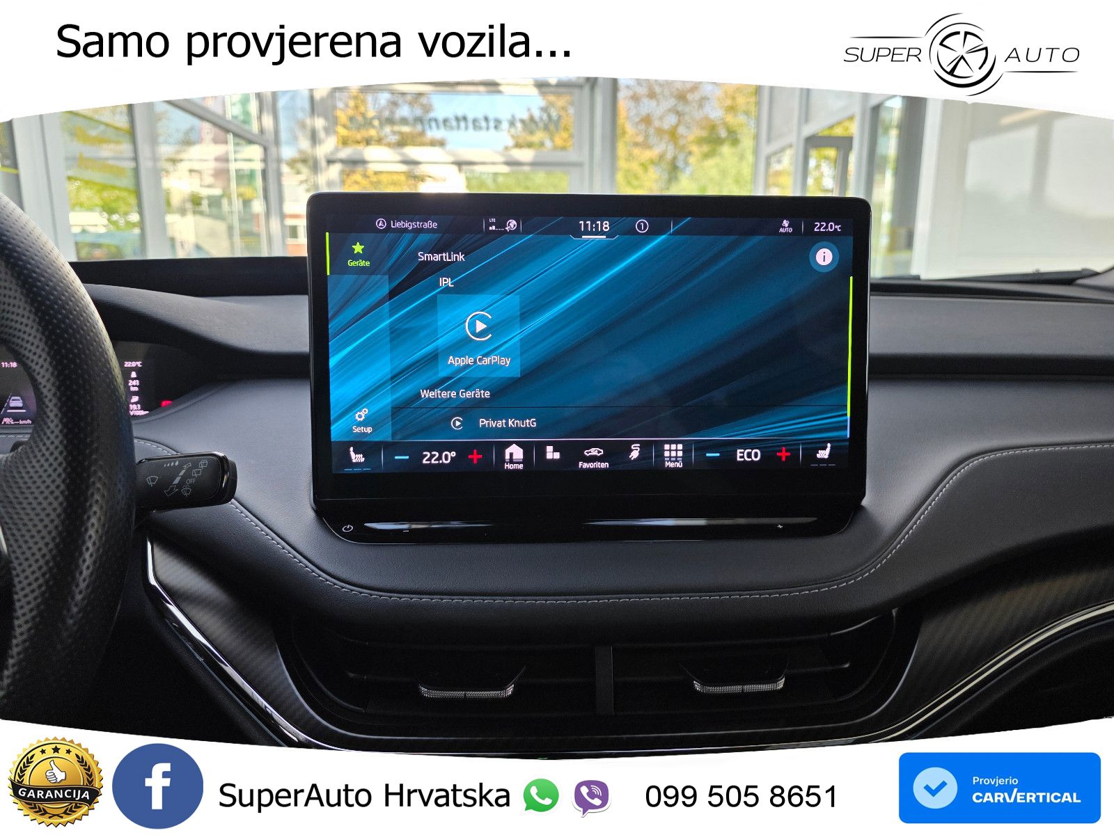 Škoda Enyaq iV 80x 82 kWh (265 KS) AWD SportLine LED+GR SJED+ACC