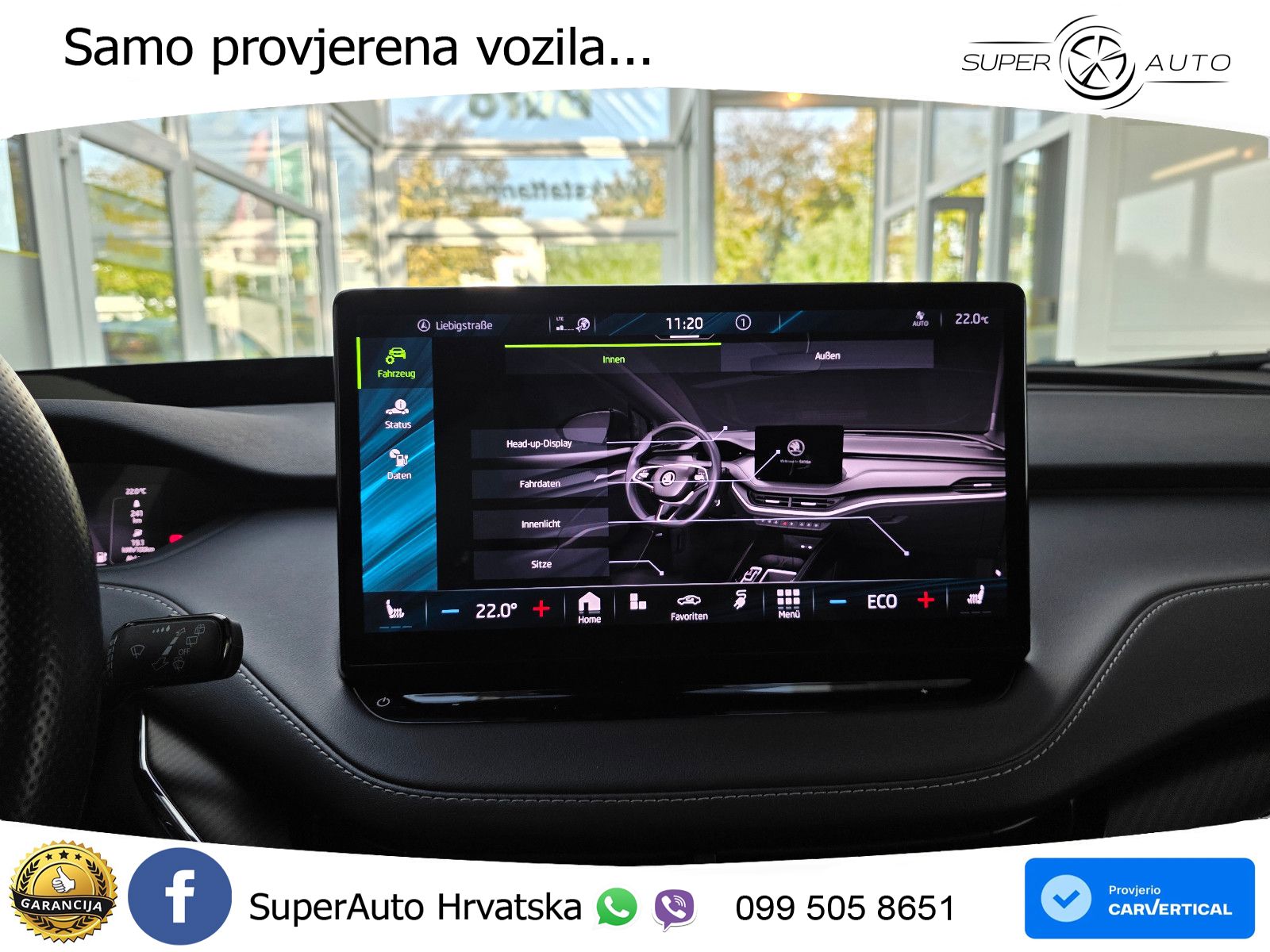 Škoda Enyaq iV 80x 82 kWh (265 KS) AWD SportLine LED+GR SJED+ACC