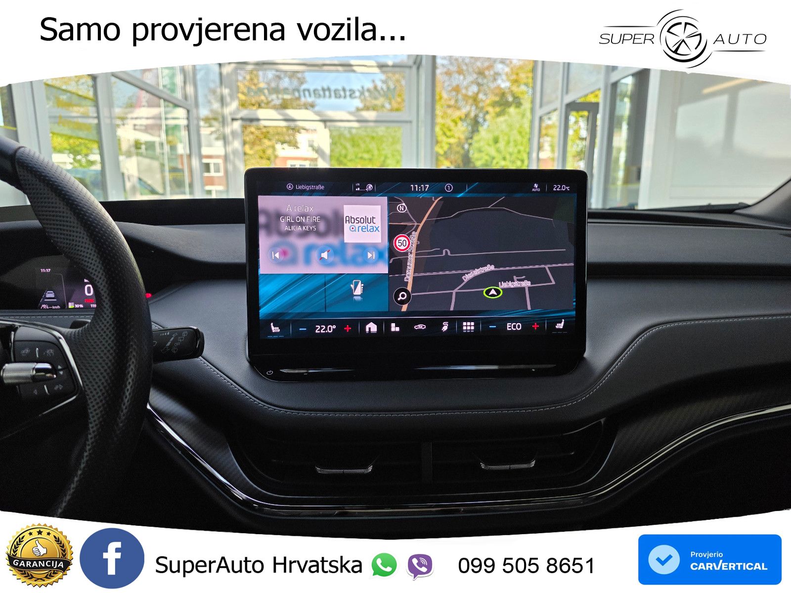 Škoda Enyaq iV 80x 82 kWh (265 KS) AWD SportLine LED+GR SJED+ACC