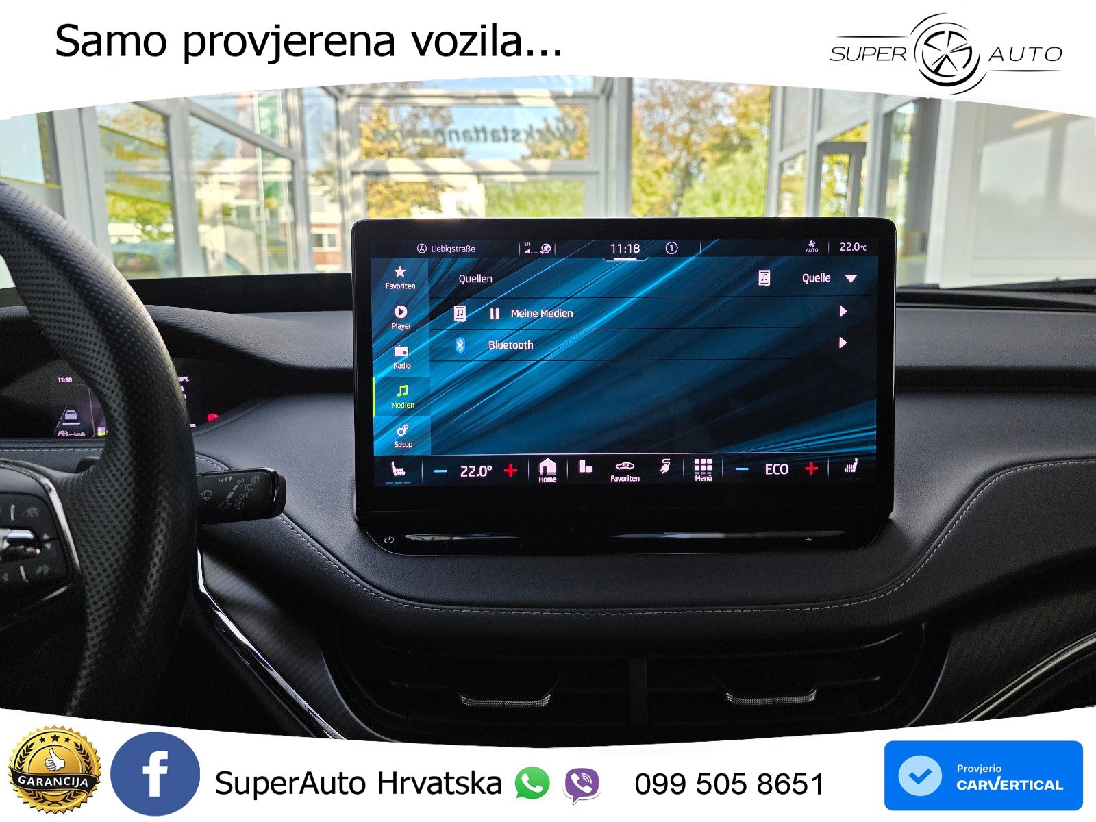 Škoda Enyaq iV 80x 82 kWh (265 KS) AWD SportLine LED+GR SJED+ACC