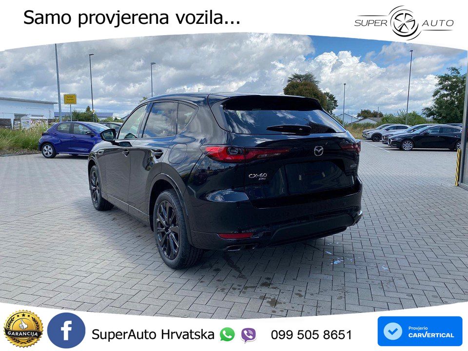 Mazda CX-60 3.3 e-Skyactiv D (254 KS) AWD Automatic MATRIX+GR SJED+KAM