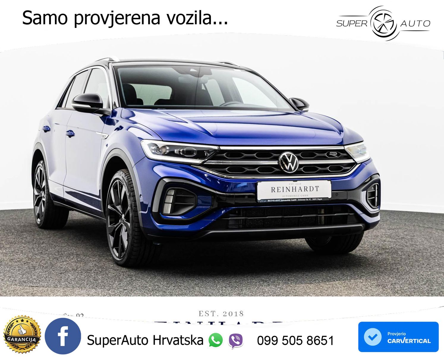 Volkswagen T-Roc I 2.0 TDI (150 KS) DSG LED+GR SJED+ACC