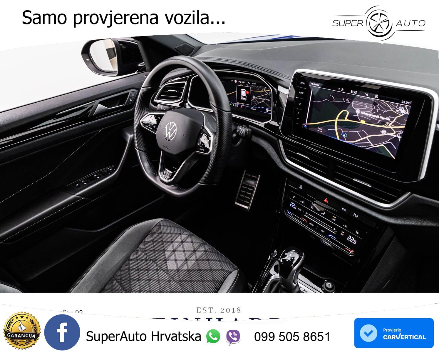 Volkswagen T-Roc I 2.0 TDI (150 KS) DSG LED+GR SJED+ACC