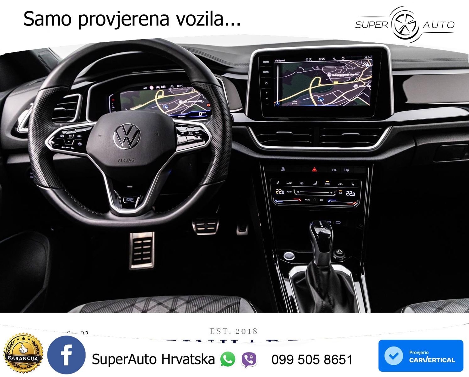 Volkswagen T-Roc I 2.0 TDI (150 KS) DSG LED+GR SJED+ACC