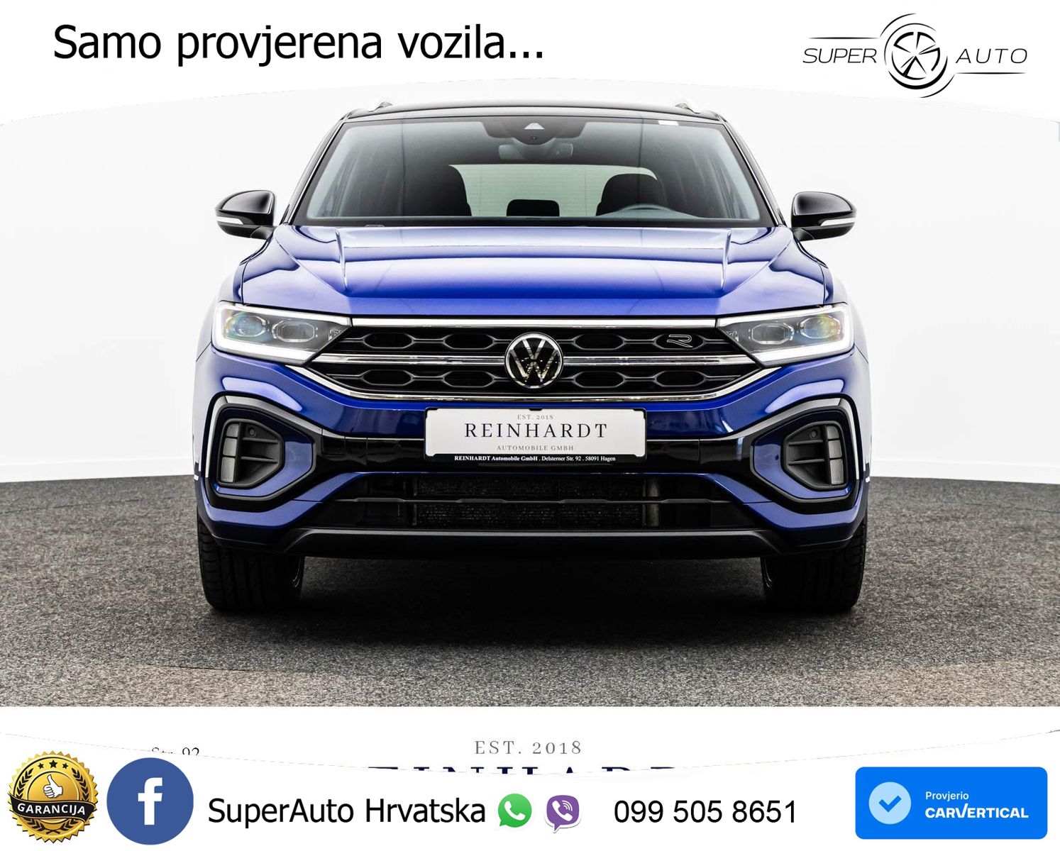 Volkswagen T-Roc I 2.0 TDI (150 KS) DSG LED+GR SJED+ACC