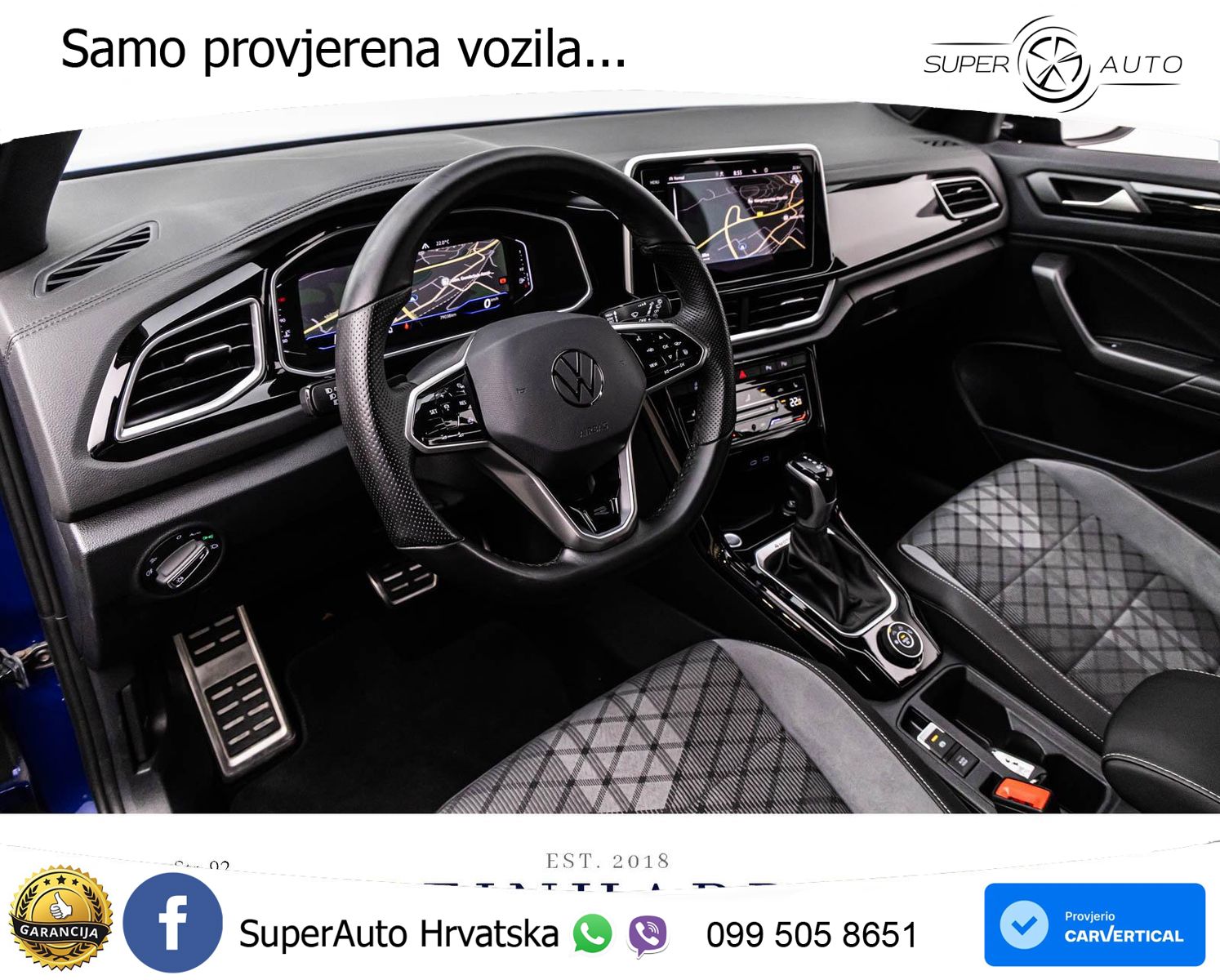 Volkswagen T-Roc I 2.0 TDI (150 KS) DSG LED+GR SJED+ACC