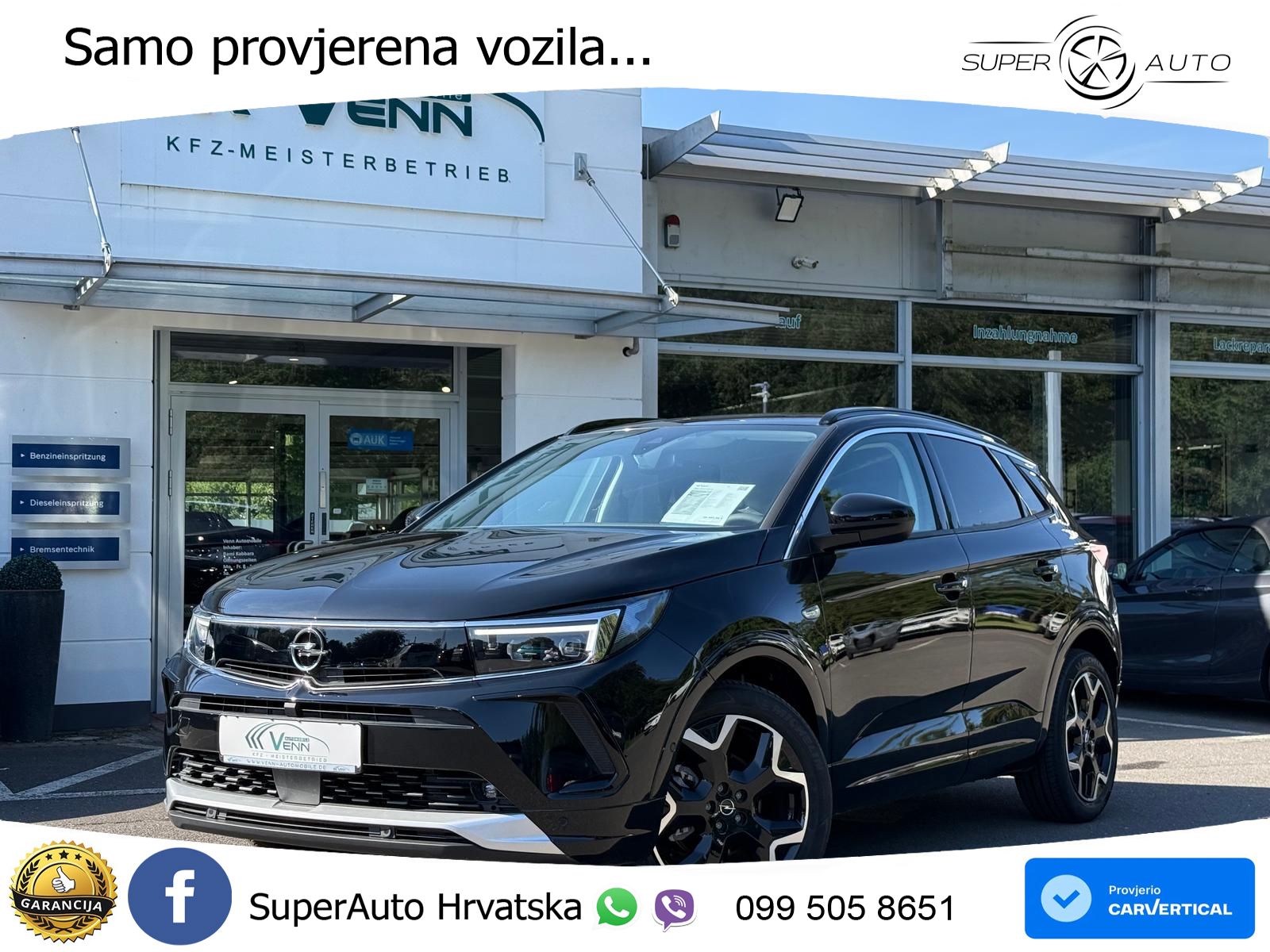 Opel Grandland 1.2i Turbo (130 KS) Automatic Ultimate MATRIX+GR SJED+KAM
