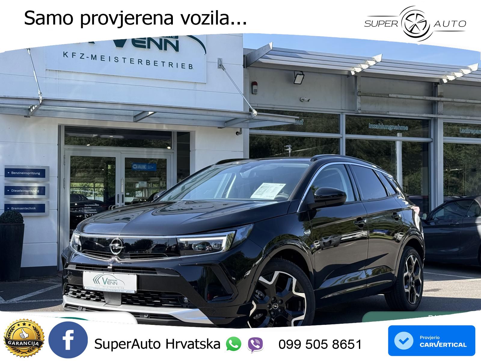 Opel Grandland 1.2i Turbo (130 KS) Automatic Ultimate MATRIX+GR SJED+KAM