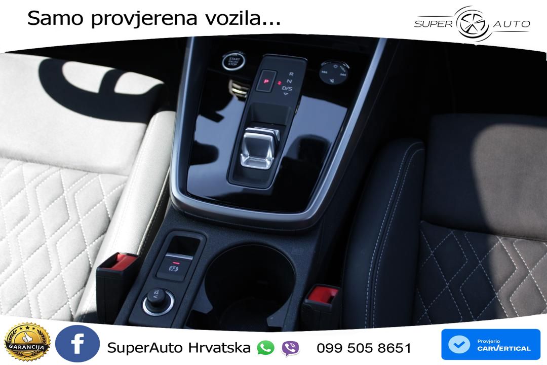 Audi A3 40 TFSI (190 KS) quattro S tronic S line MATRIX+GR SJED+KAM