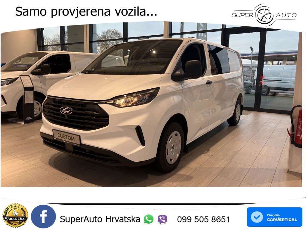 Ford Transit Custom 320 L2H1 DOKA Doppelkabine 136 KS