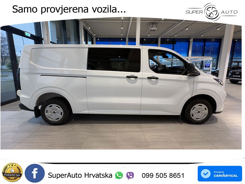 Ford Transit Custom 320 L2H1 DOKA Doppelkabine 136 KS