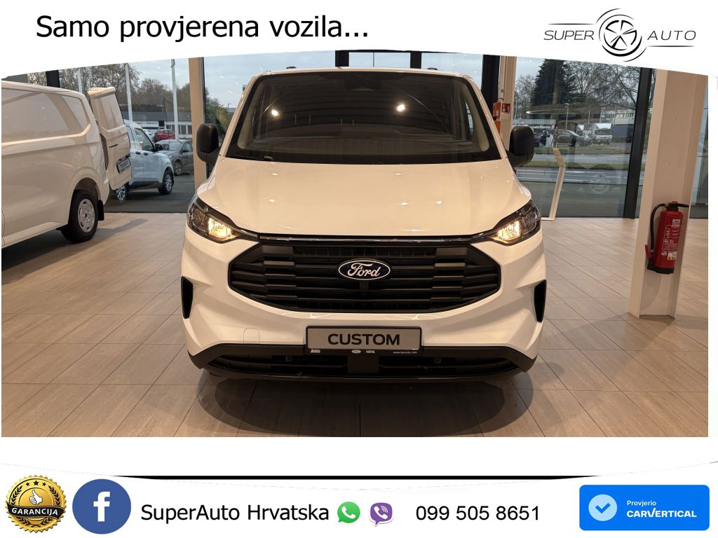 Ford Transit Custom 320 L2H1 DOKA Doppelkabine 136 KS