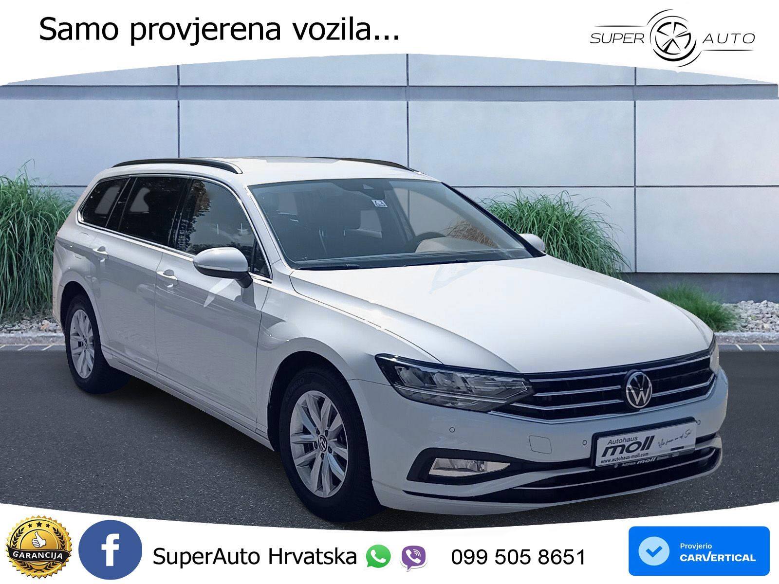 Volkswagen Passat Variant 2.0 TDI (150 KS) DSG Business LED+GR SJED+ACC