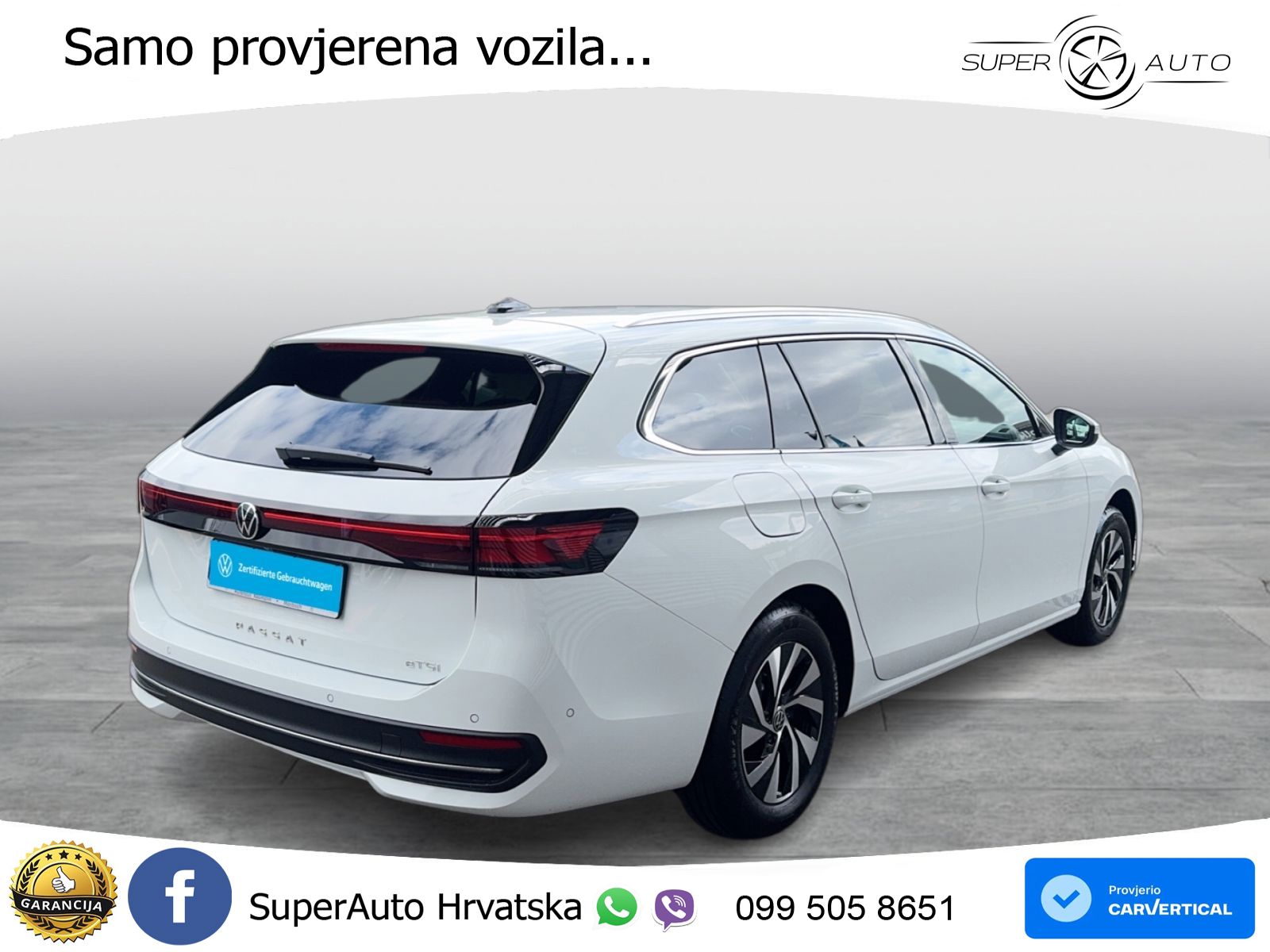 Volkswagen Passat Variant 1.5 eTSI (150 KS) DSG Business LED+GR SJED+ACC