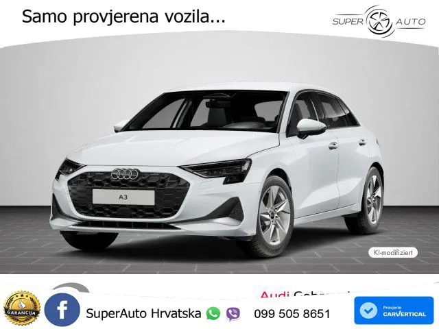 Audi A3 35 TFSI (150 KS) S tronic advanced LED+GR SJED+ACC