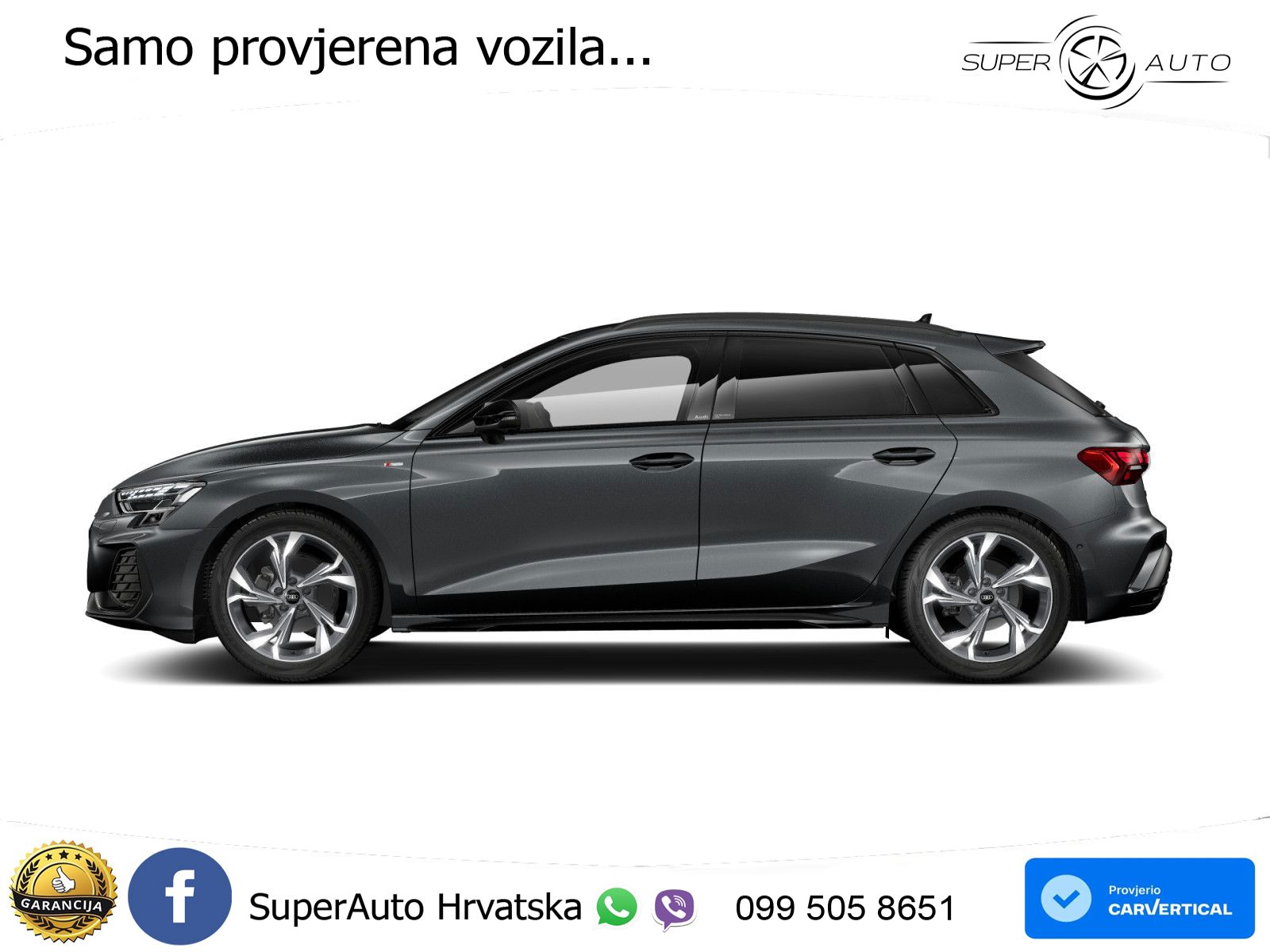 Audi A3 35 TFSI (150 KS) S tronic S line LED+GR SJED+ACC