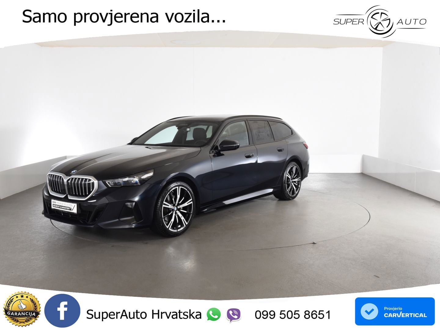 BMW 520d Touring (197 KS) xDrive Steptronic M Sport LED+GR SJED+ACC