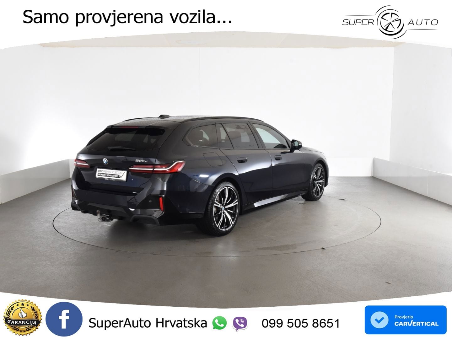 BMW 520d Touring (197 KS) xDrive Steptronic M Sport LED+GR SJED+ACC