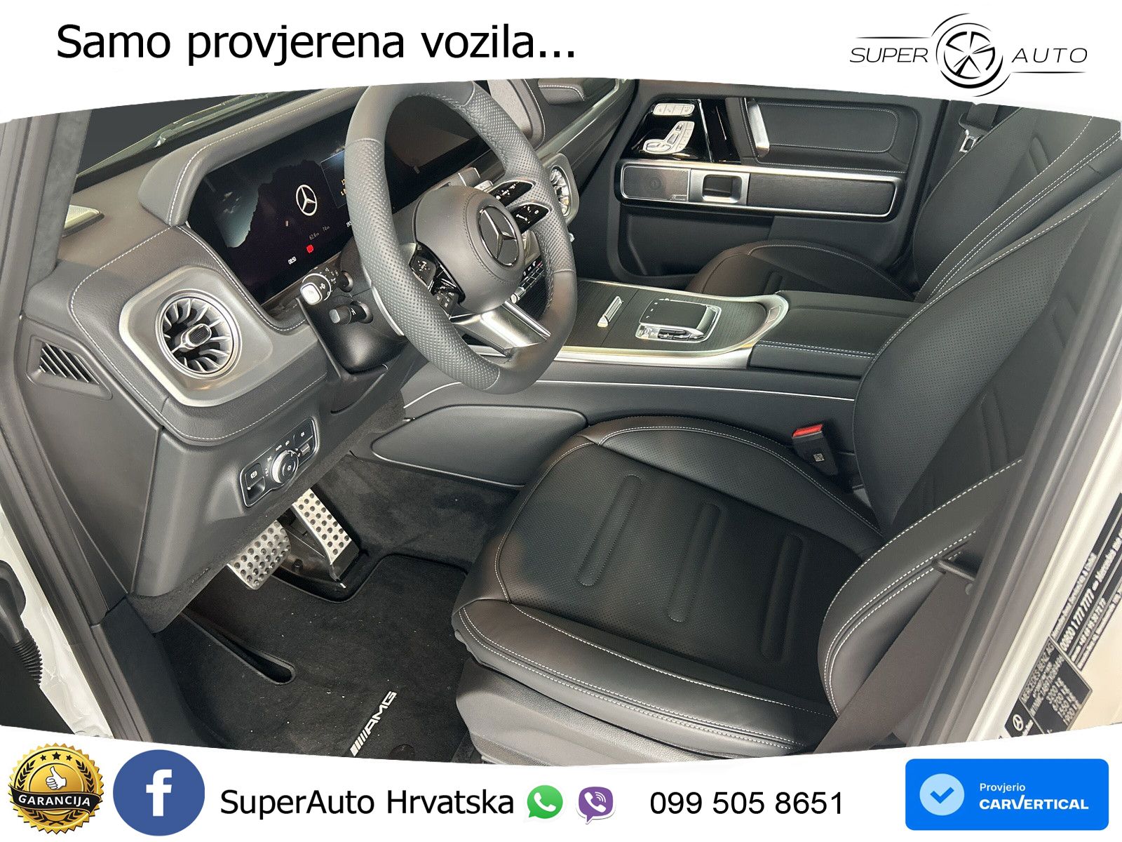 Mercedes G 450d Long (367 KS) 4MATIC 9G-TRONIC AMG LED+GR SJED+ACC