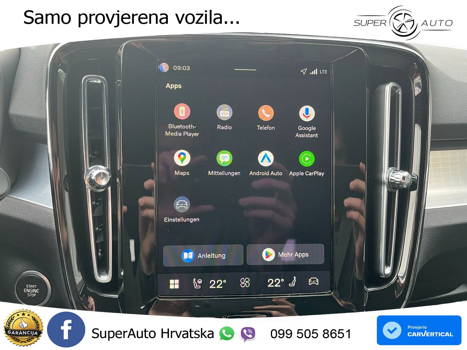 Volvo XC40 2.0 B3 163 KS Automatic LED+GR SJED+ACC