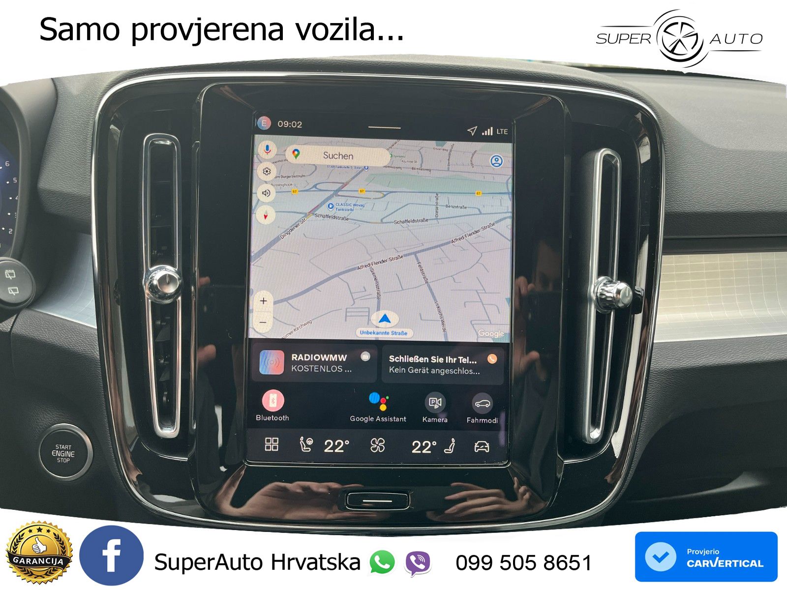 Volvo XC40 2.0 B3 163 KS Automatic LED+GR SJED+ACC