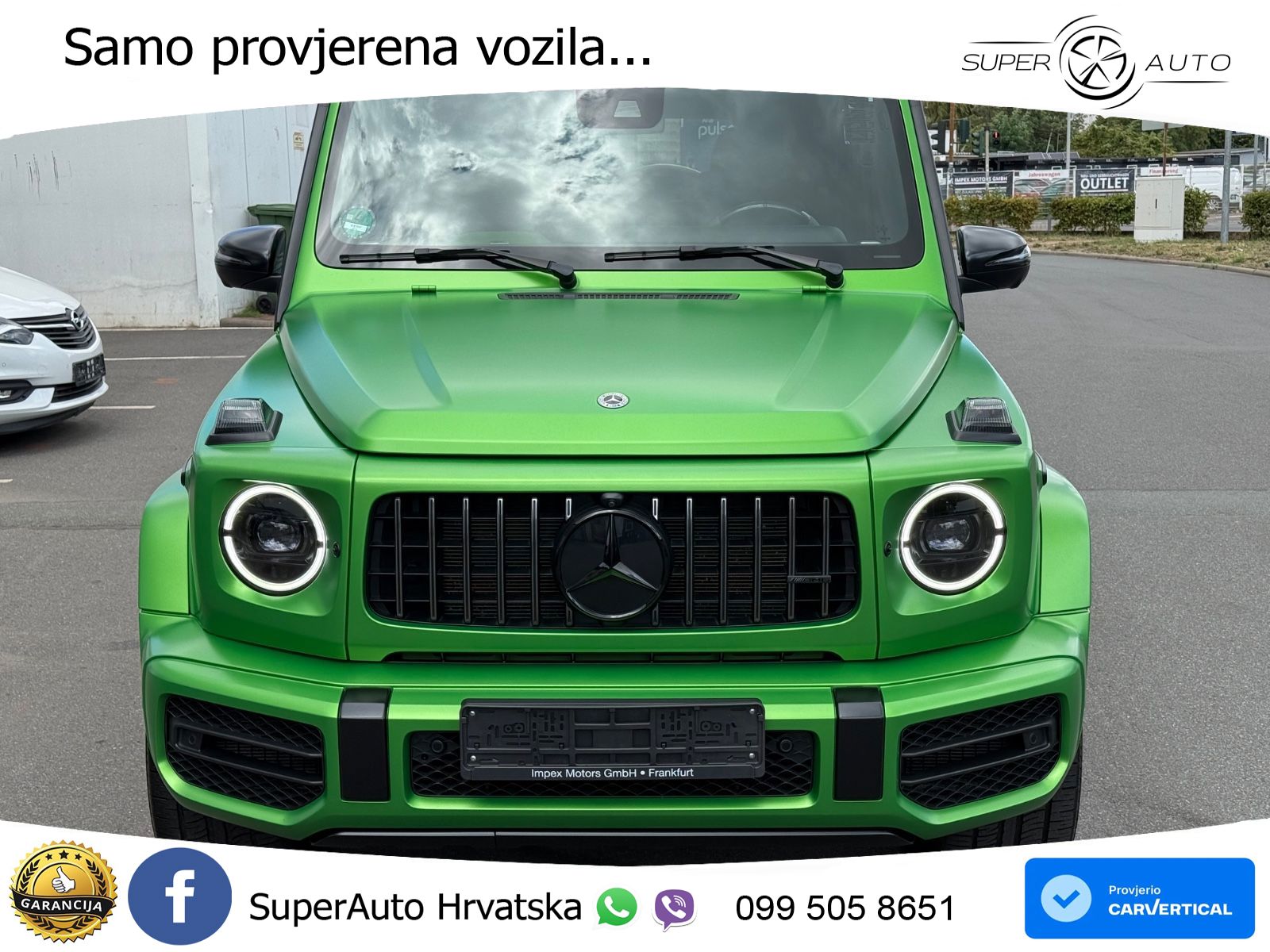 Mercedes AMG G 63 Long V8 (585 KS) 4MATIC 9G-TRONIC AMG SPEEDSHIFT TCT Manufaktur ZRAČNI+ACC+4xGR SJED+360
