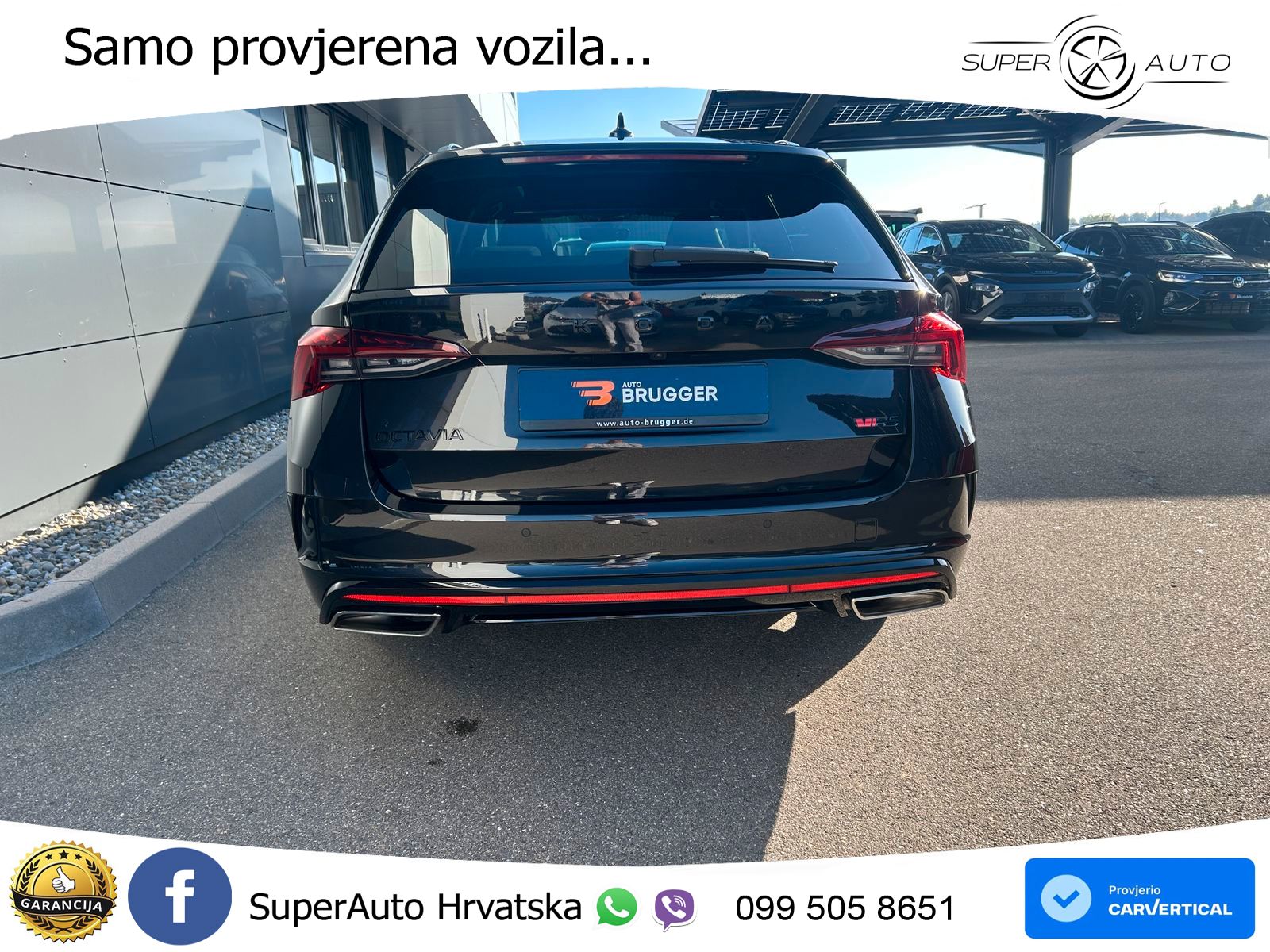 Škoda Octavia Combi RS 2.0 TDI (200 KS) DSG LED+GR SJED+ACC