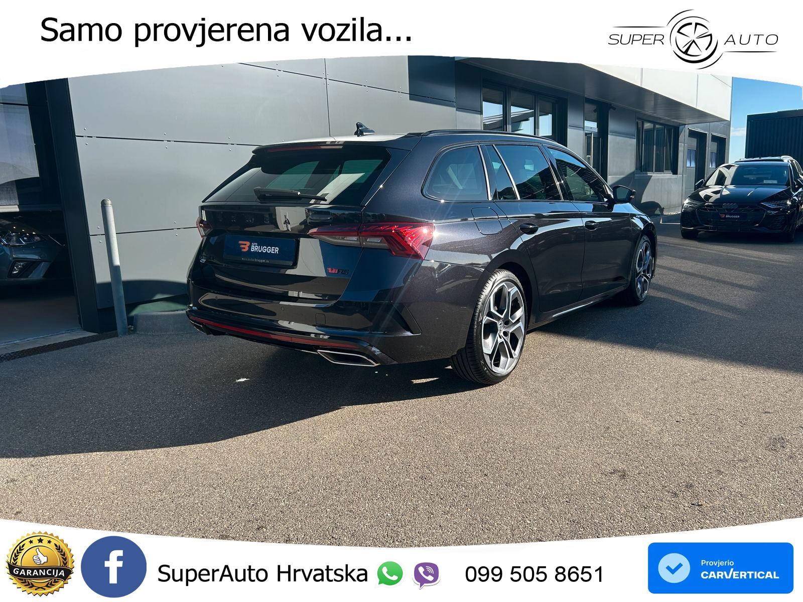 Škoda Octavia Combi RS 2.0 TDI (200 KS) DSG LED+GR SJED+ACC