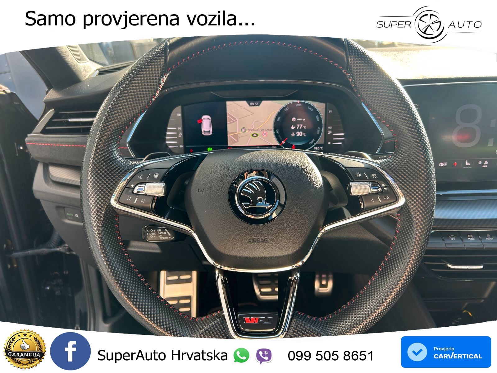 Škoda Octavia Combi RS 2.0 TDI (200 KS) DSG LED+GR SJED+ACC