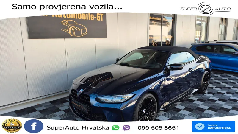 BMW M4 Convertible Competition 3.0 (510 KS) xDrive Steptronic LED+GR SJED+ACC