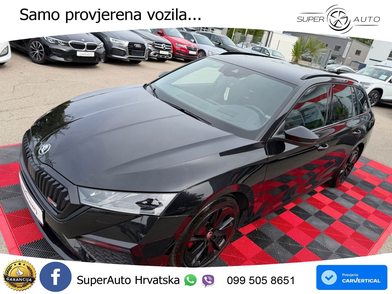 Škoda Octavia Combi RS 2.0 TDI (200 KS) 4x4 DSG LED+GR SJED+ACC